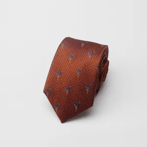 Изготовленный На Заказ Шелковый жаккардовый тканый галстук новинка галстук