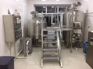 300l 500l 1000l Bierbrau anlage Bier Wein produktions linie schlüssel fertiges Projekt