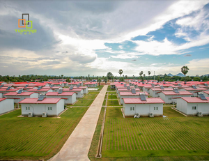 2 tầng thép k nhà tạm thời các tòa nhà được thiết kế prefab 4 phòng ngủ cắm trại du lịch cabin t Nhà xây dựng nhà tiền chế t k nhà - Product Image 5