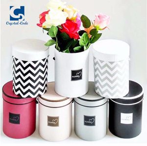 Bán Hàng Tốt Nhất Giấy Các Tông Ống Trắng Hộp Tròn Cho Hoa - Product Image 5