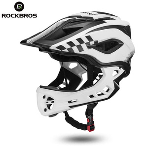 Rockbros Trẻ Em Trẻ Em Cân Bằng Xe Đạp An Toàn Thể Thao Đầy Đủ Mặt Bao Phủ Xe Đạp Đi Xe Đạp Mũ Bảo Hiểm - Product Image 5