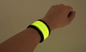 LED Slap brazalete luces para correr montar a luz banda pulseras bofetada de La Noche de seguridad deportes al aire libre - Product Image 4