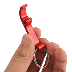 Flesopener Sleutelhanger Aluminium Bieropener Promotie Sleutelhanger Cadeau - Product Image 5
