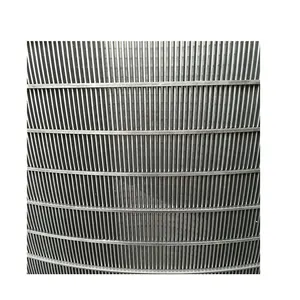 Stainless Wedge Wire Screen 40 100 Micron Stainless Steel Johnson Screen Filter Wedge Wire Screen