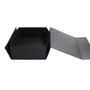 Guangzhou Printing Custom Blank Cardboard Box Packaging, Wholesale High Quality White Folding Magnetic Packaging Box
