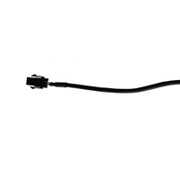 Kabel ekstensi CPU hitam pabrikan Tiongkok untuk aksesori elektronik terisolasi PVC komputer