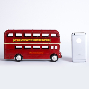 Modelo <span class=keywords><strong>de</strong></span> camión inglés <span class=keywords><strong>de</strong></span> aleación <span class=keywords><strong>de</strong></span> moda, coche <span class=keywords><strong>de</strong></span> metal, autobús, estilo <span class=keywords><strong>antiguo</strong></span>, Vintage, a la venta - Product Image 5