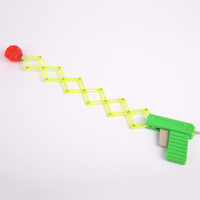 Plástico Niños Regalo Divertido Telescópico Puño Pistola Juguete