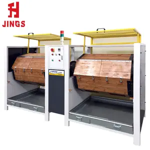 High efficiency Rotating Drum barrel grinding and finishing Machine Rotary Tumbling machine