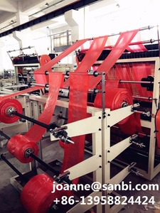 Tốc Độ Cao Sáu Dòng Nhựa Shopping Bag Making Machine - Product Image 5