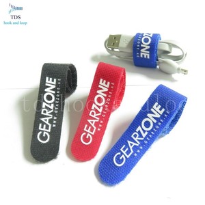 Reusable Eco-Friendly Self-Adhesive Heat Resistant Self-Locking Polyester/Nylon Cable Tie - Product Image 4