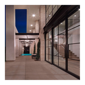 Pháp Phong Cách Cửa Sổ Nướng Thiết Kế Đơn Giản Sắt Nướng Thiết Kế Thép Cửa Kính Đối Với Úc - Product Image 4