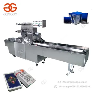 Automatic Playing Cards Cellophane Packing Machine Cellophane Wrapping Machine