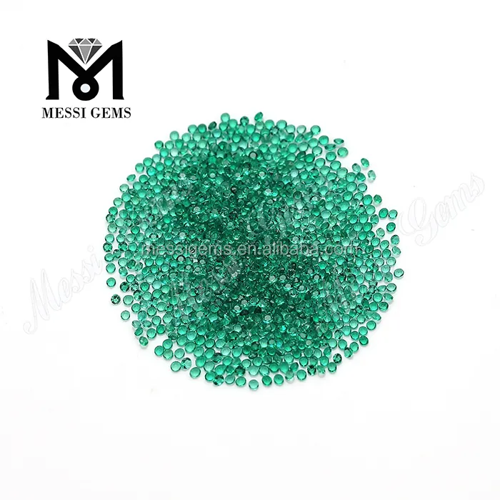 wholesale price Round 1.25mm natural emerald stone prices