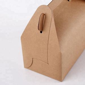 Donut de papel personalizado con asa, embalaje de alimentos para caja de pastel - Product Image 5