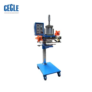 Manual hot foil metal plastic chair hot hand stamping machine