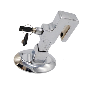 कार सामान विरोधी चोरी क्रोम ब्रेक पेडल ताला - Product Image 1