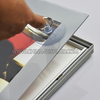 Cadre lumineux pour affiche de film rétroéclairé par LED 24x36