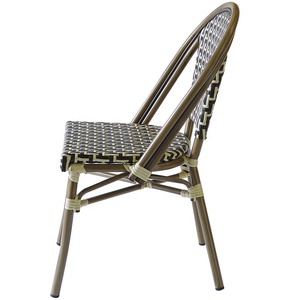 <span class=keywords><strong>Paris</strong></span> Extérieure Empilable <span class=keywords><strong>de</strong></span> Salle À Manger En Osier <span class=keywords><strong>Café</strong></span> En Aluminium Chaise <span class=keywords><strong>de</strong></span> Bistrot En Rotin - Product Image 3