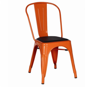 Thời Trang Màu Sắc Khác Nhau Cổ Điển Sắt Cao Trở Lại Nhà Hàng Đồ Nội Thất Ăn Công Nghiệp Ống Cổ Điển Kim Loại Ghế - Product Image 3