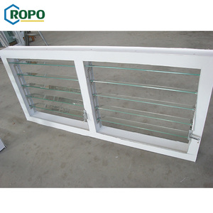 Thông gió màn trập Kính <span class=keywords><strong>louver</strong></span> jalousie uPVC cửa sổ nhựa - Product Image 1