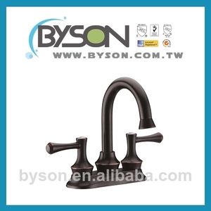 Lf22744 4" dos mango de la upc cupc mezclador de agua de latón <span class=keywords><strong>aqua</strong></span> artística - Product Image 1