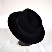 Nouveau style laine feutre hommes fedora chapeau Michael Jackson style blanc