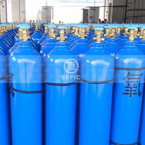 Cilindro de Gas vacío para botellas de oxígeno, nitrógeno, argón, acetileno y CO2, MSDS