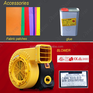 Công Viên <span class=keywords><strong>Inflatable</strong></span> Tích Hợp Khổng Lồ Combo Bouncer Vui Chơi Giải Trí Cá Mập Trượt Bơm Hơi - Product Image 6