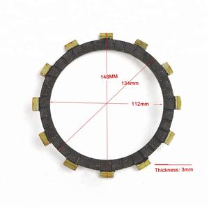 Disco de Embrague para Motocicleta de <span class=keywords><strong>250</strong></span> CC, Diámetro Interior de 112 mm, Material de Baquelita, para <span class=keywords><strong>YAMAHA</strong></span> YZ250 YZ490 <span class=keywords><strong>YZ</strong></span> <span class=keywords><strong>250</strong></span> YZ490 - Product Image 2