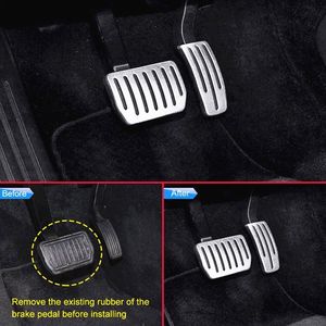 Couvre-pédale d'accélérateur de frein en aluminium pour Tesla Model S et X 2017 2020 - Product Image 5
