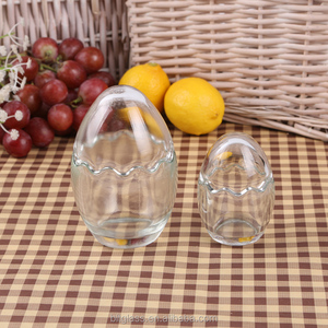 Frasco de cristal con diseño personalizado, frasco de cristal con forma de huevo, flor, animal, para pudín, yogurt, 80ml y 100ml - Product Image 2