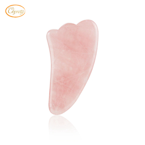 Trend China gutes Großhandel-Rosenquarz-Stein-Jade-Roller Gua Sha-Set für Gesicht Nacken Auge Fuß und Körper-Massagegerät - Product Image 6