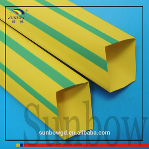 Câble de Tube thermorétractable, 1 pièce, jaune et vert, rétrécissement thermique - Product Image 2