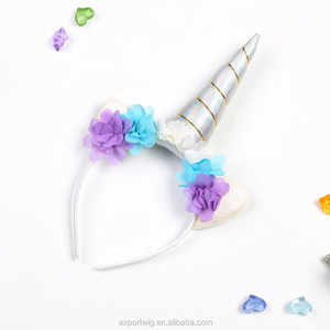 Mágico de cuerno de unicornio fiesta diadema de pelo perfecto vestido niños bebé niños Cosplay regalo de desgaste de la cabeza las niñas Accesorios - Product Image 4