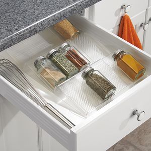 מטבח בית תבלינים מגירת מדף תבלינים מתלה סט לחיות מחמד פלסטיק - Product Image 4