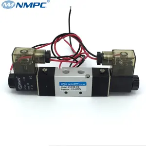 Airtac tipo neumático válvula de solenoide Válvula de Control direccional 4V220-06 24V para autobús