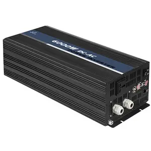 Made in china pure sine wave inverter 24v 220v 6000w