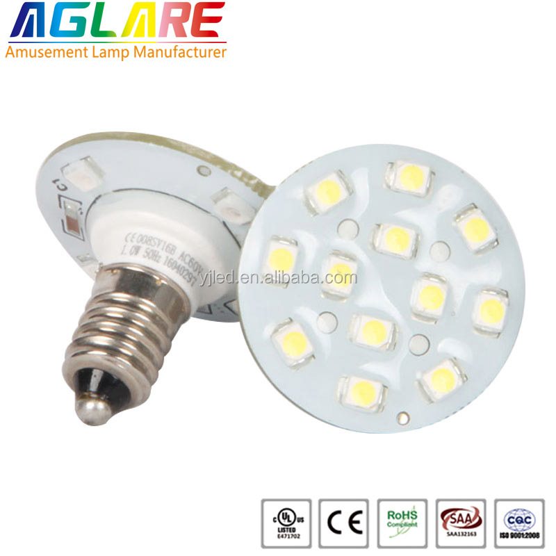 Aglare YJLED-008-SV16W E10/E14 LED Amusement Park Light - IP65 Waterproof Fairground Bulb
