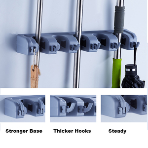 ที่แขวนไม้กวาดอเนกประสงค์พร้อมสปริงปรับปรุง,ที่แขวนไม้ม็อบขนาดเส้นผ่าศูนย์กลาง35มม. สไตล์ใหม่ - Product Image 3