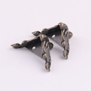 Bulk Price Small <strong>Metal</strong> Box Decoration <strong>Corner</strong> Feet Wholesale - Product Image 5