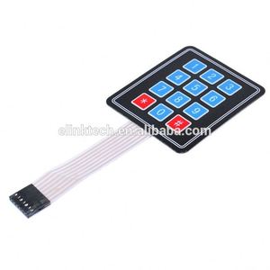 3*4 Matrix Array \/ Matrix Tastatur 12 Tasten Membran schalter Tastatur 4x3 Rainbow semi - Product Image 2
