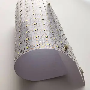 1MM İnanılmaz ultra ince aydınlatma sistemi esnek LED kağıt levha