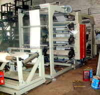Machine d'impression flexographique et typographique automatique à rouleaux, fabriquée avec expertise, vitesse 180 m/min, multicolore, pour usage industriel