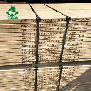 Scaffolding Selandia Baru Pinus Kayu Plank Di Harga Rendah LVL Perancah Papan