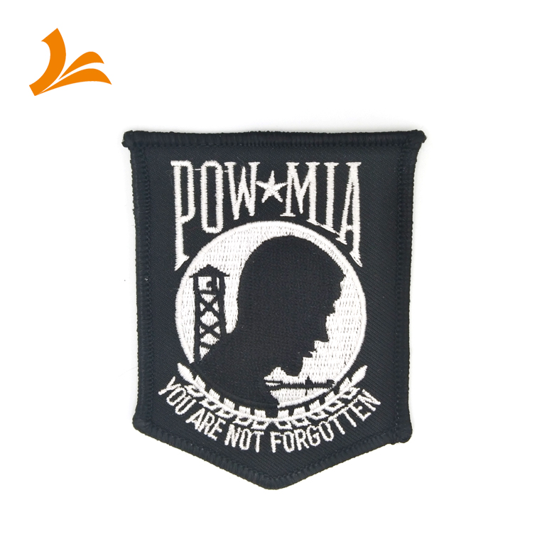 Оптовая продажа, 2018 полиэстер, 100% полиэстер, нашивка pow mia