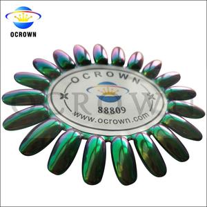 งดงามซูเปอร์โครเมี่ยมกิ้งก่าสีมุก88809สีน้ำตาล/สีบรอนซ์/สีเขียว