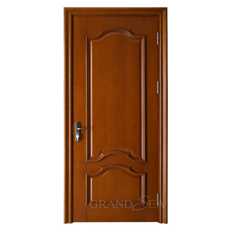 Luxury royal modern style teak wood main door designs