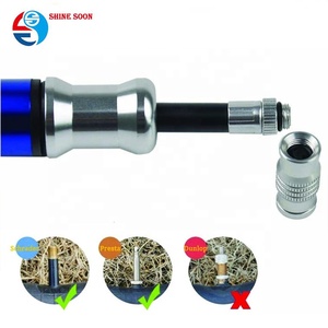 <span class=keywords><strong>Mini</strong></span> cao áp bơm tay hợp kim nhôm Bơm Xe Đạp Presta Schrader van CO2 <span class=keywords><strong>Inflator</strong></span> cho lốp xe đạp Phụ Kiện Xe Đạp - Product Image 3