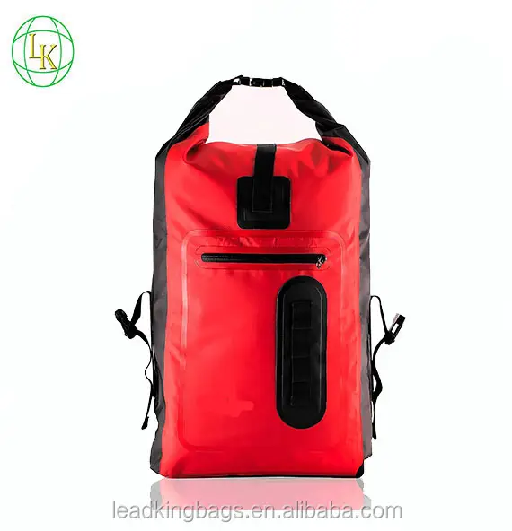 Mode élégant premium sac à dos de sac sec DE PVC léger sac à dos pour ordinateur portable étanche